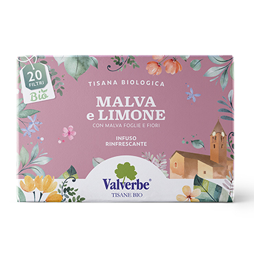 TISANA BIO MALVA E LIMONE 20 FILTRI